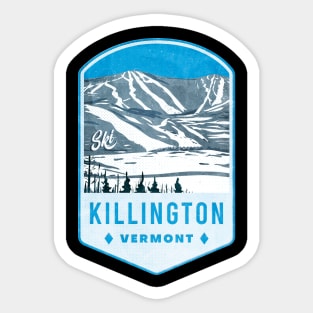 Killington Vermont Ski Badge Sticker